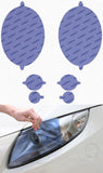 Lamin-X Blue Lamin-X Mini Cooper (01-06) (w/o washers)Headlight Covers MN004B