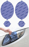 Lamin-X Blue Lamin-X Mini Cooper w/o washers (07-13) Rally Headlight Covers MN015B