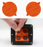 Lamin-X Amber Lamin-X Mini Cooper S (07-13) 4.25'' Rally Fog Light Covers MN106A