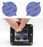 Lamin-X Blue Lamin-X Mini Cooper S (07-13) 4.25'' Rally Fog Light Covers MN106B