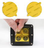 Lamin-X Yellow Lamin-X Mini Cooper S (07-13) 4.25'' Rally Fog Light Covers MN106Y