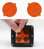 Lamin-X Amber Lamin-X Mini Cooper (07-13) Fog Light Covers MN107A