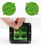 Lamin-X Green Lamin-X Mini Cooper (07-13) Fog Light Covers MN107GR