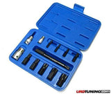 Metalnerd Triple Square Bit Set in Blow-Molded Case M4-M18 (10 pc Set) MN10PC