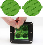 Lamin-X Green Lamin-X Mini Clubman (16-  ) Fog Light Covers MN117GR