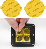 Lamin-X Yellow Lamin-X Mini Clubman (16-  ) Fog Light Covers MN117Y