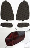Lamin-X Gunsmoke Lamin-X Mini Cooper (07-10) Tail Light Covers with Side Marker MN207G