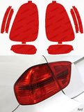 Lamin-X Red Lamin-X Mini Cooper S (07-10) Rear & Side Light Covers MN307-1R