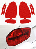 Lamin-X Red Lamin-X Mini Cooper (07-10) Tail Light Covers MN307R
