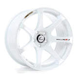 Cosmis Racing MR7 White Wheel 18x10 +25mm 5x114.3 | MR7-1810-25-5x114.3-W