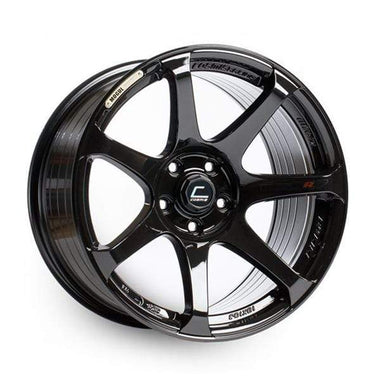 Cosmis Racing MR7 Black Wheel 18x9 +25mm 5x100 | MR7-1890-25-5x100-B