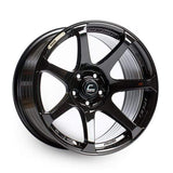 Cosmis Racing MR7 Black Wheel 18x9 +25mm 5x100 | MR7-1890-25-5x100-B
