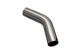 XForce Mandrel Bend 304SS Polished 3.5" 45 degree 1.5D 6" Leg | MS350-45