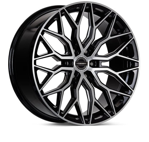 Vossen 24x10 et25 / 6x139.7 / cb106.1 Vossen HF6-3 24" 6x139.7 Brushed Gloss Black HF63-4G41