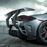 Vorsteiner Vorsteiner Mclaren 570-VX Aero Rear Bumper w/ Rear Diffuser Carbon Fiber PP 2x2 Glossy MVR1140