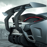 Vorsteiner Vorsteiner Mclaren 570-VX Aero Wing Blade Carbon Fiber w/ Carbon Fiber Uprights, PP 2x2 Glossy MVR1370