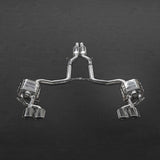 Capristo Mercedes AMG C63 (W204) - Valved Exhaust with Middle Silencer Pipes (CES3) | 02MB02003001