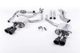 Milltek Milltek 2.5" Valved Non-Resonated Cat Back Exhaust - Audi B9 S4 | S5 | 3.0T