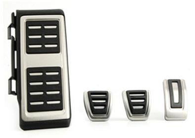OE Part GTi Style Pedal Caps with Dead Pedal (Manual Trans) | Mk7 Golf | Mk7_GTi_Pedals_Manual
