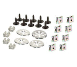 Splash Guard Hardware Kit - VW/Audi / Mk4  / Golf / Jetta / Beetle