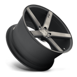 Niche 22X10.0 et35 / 5X127 / cb71.5 Niche Cast Milan 22" 5x127 Matte Black Machined W/ Double Dark Tint M134220075+35