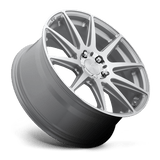 Niche 18X8.0 et40 / 5X114.3 / cb72.56 Niche Cast Essen 18" 5x114.3 Gloss Silver Machined M146188065+40