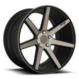 Niche 18x8 et40 / 5x114.3 / cb72.56 Niche 1PC M150 Verona 18" 5x114.3 Matte Black Machined M150188065+40
