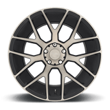 Niche 19X8.5 et35 / 5X114.3 / cb72.56 Niche Cast Intake 19" 5x114.3 Matte Black Machined Ring M159198565+35