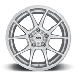 Niche 18X8.0 et40 / 5X114.3 / cb72.56 Niche Cast Messina 18" 5x114.3 Gloss Silver M175188065+40