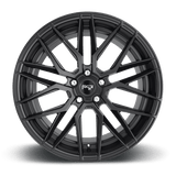 Niche 18X8.0 et42 / 5X112 / cb66.56 Niche Cast Gamma 18" 5x112 Matte Black M1901880F8+42