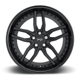 Niche Niche Cast Methos 19" 5x120 Gloss Black Matte Black