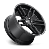 Niche Niche Cast Methos 19" 5x120 Gloss Black Matte Black