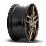 Niche Niche Cast Methos 20" 5x115 Matte Bronze Black Bead Ring