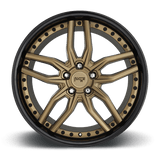 Niche Niche Cast Methos 20" 5x114.3 Matte Bronze Black Bead Ring