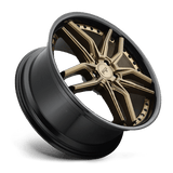 Niche Niche 1PC M195 Methos 19" 5x112 Matte Bronze Black Bead Ring