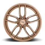 Niche 20X9.0 et38 / 5X112 / cb66.56 Niche 1PC M202 Vosso 20" 5x112 Glossy Bronze Brushed M2022090F8+38