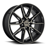 Niche Niche Cast Gemello 20" 5x115 Gloss Machined Double Dark Tint