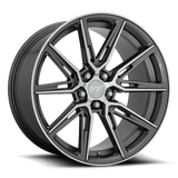 Niche Niche Cast Gemello 20" 5x115 Gloss Anthracite Machined