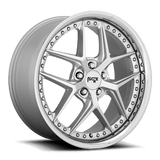 Niche Niche Cast Vice 20" 5x120 Matte Silver