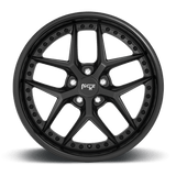 Niche Niche Cast Vice 19" 5x114.3 Gloss Black Matte Black