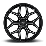 Niche 24X10.0 et30 / 6X139.7 / cb106.1 Niche Cast Vice SUV 24" 6x139.7 Gloss Black Milled M232240084+30