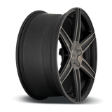 Niche Niche Cast Carina 20" 5x114.3 Matte Machined Double Dark Tint