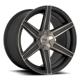 Niche Niche Cast Carina 20" 5x115 Matte Machined Double Dark Tint