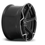 Niche Niche 1PC N259 Arrow 20" 5x112 Gloss Black Brushed