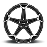 Niche Niche Cast Arrow 20" 5x114.3 Gloss Black Brushed