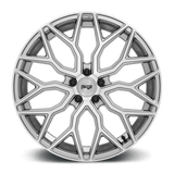Niche Niche Cast Mazzanti 20" 5x114.3 Anthracite Brushed Tint Clear
