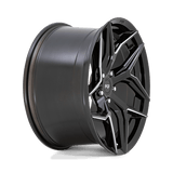 Niche Niche Cast Torsion 20" 5x115 Gloss Black Milled