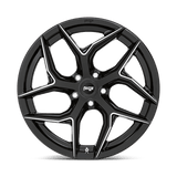 Niche Niche Cast Torsion 20" 5x115 Gloss Black Milled