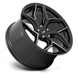Niche Niche Cast Torsion 20" 5x115 Gloss Black Milled