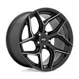 Niche Niche Cast Torsion 20" 5x114.3 Gloss Black Milled